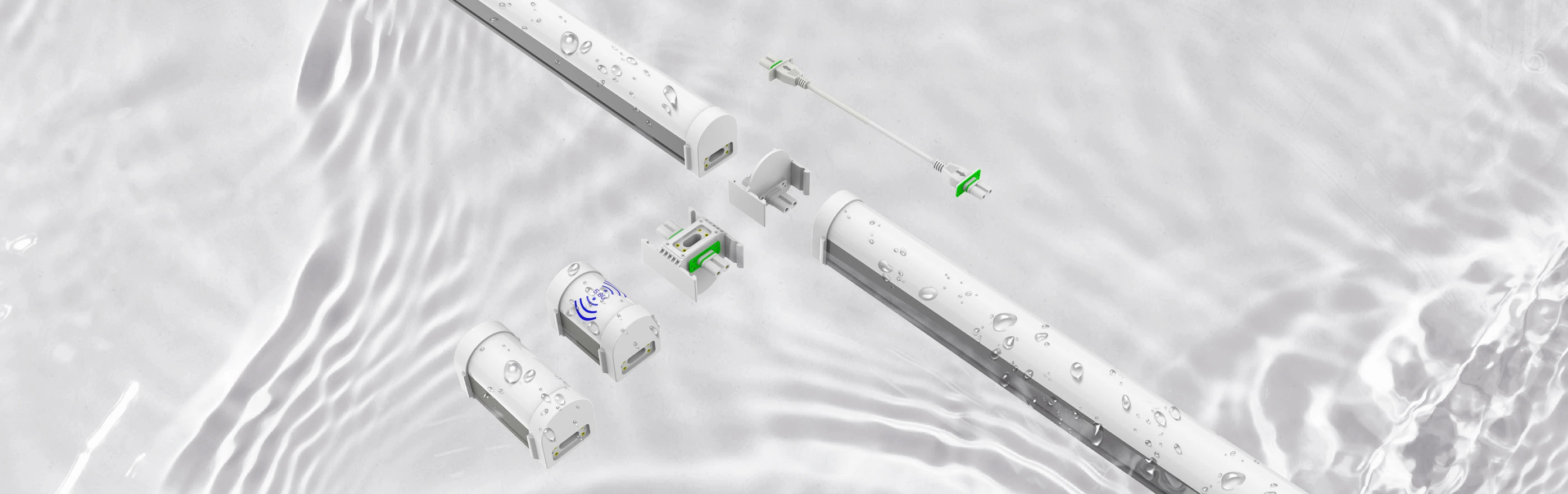 A3 IP65/IP66 Sistema lineal Montaje en superficie